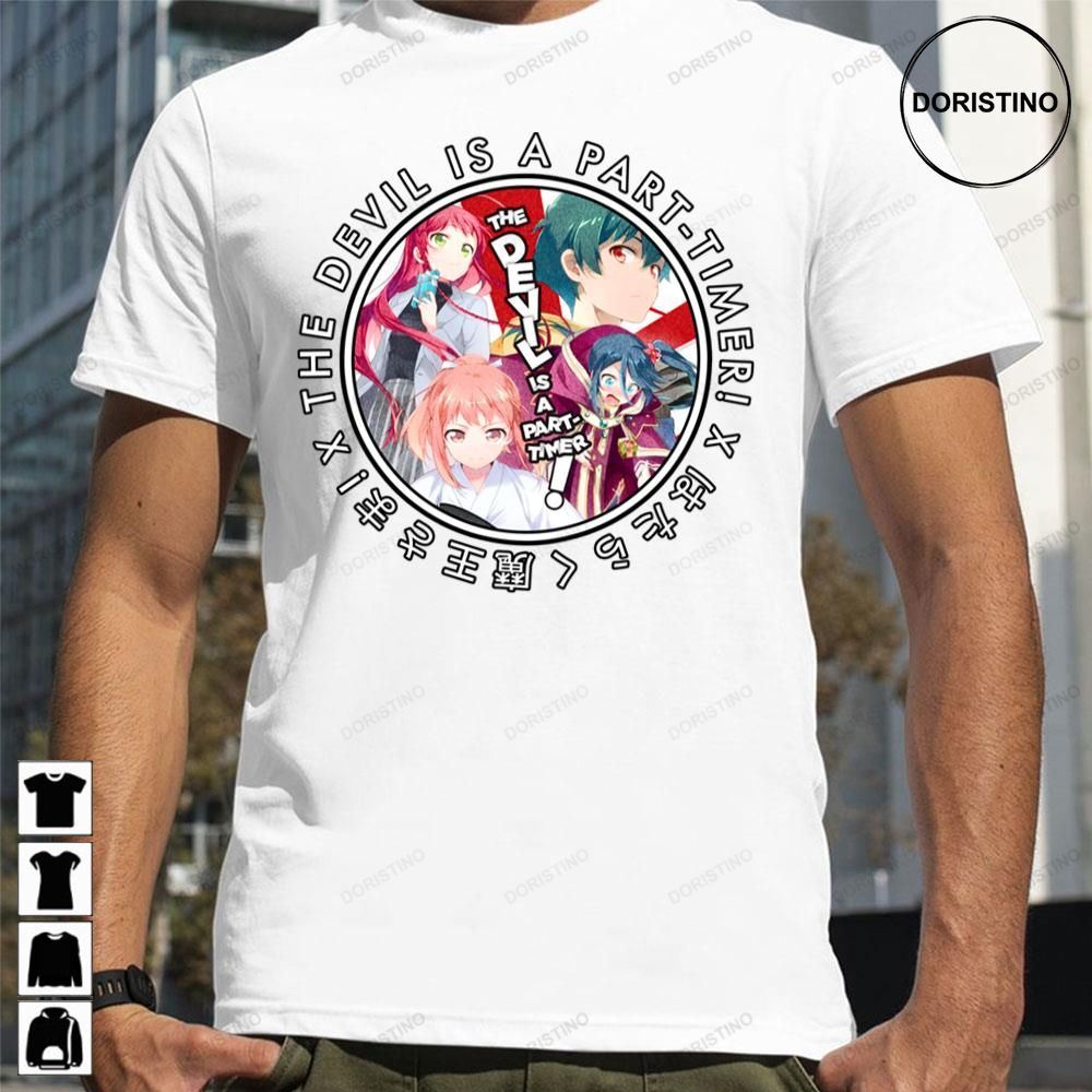 Characters The Devil Is A Part-timer Awesome Shirts